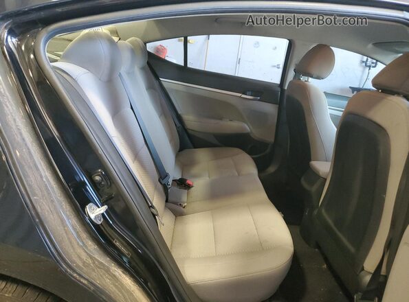 5NPD74LF9KH410371 2019 HYUNDAI ELANTRA Black Հետևի տեսք