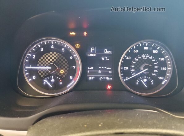 5NPD74LF9KH410371 2019 HYUNDAI ELANTRA Black Առջևի վահանակի տեսք