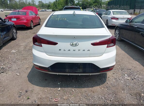 5NPD84LF2KH423606 2019 HYUNDAI ELANTRA White 