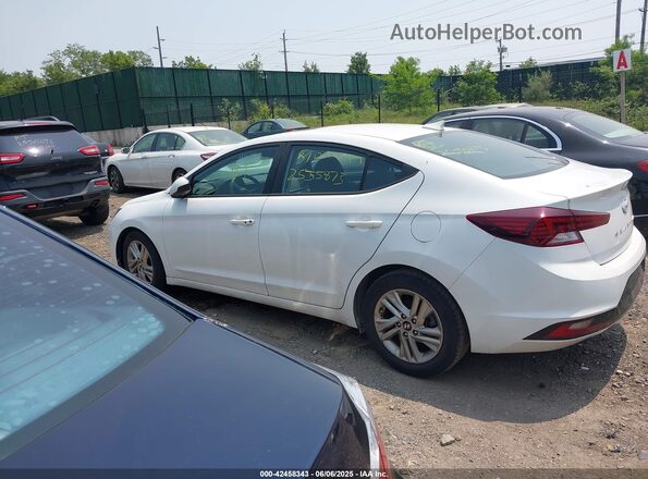 5NPD84LF2KH423606 2019 HYUNDAI ELANTRA White Vista interior de 360 grados