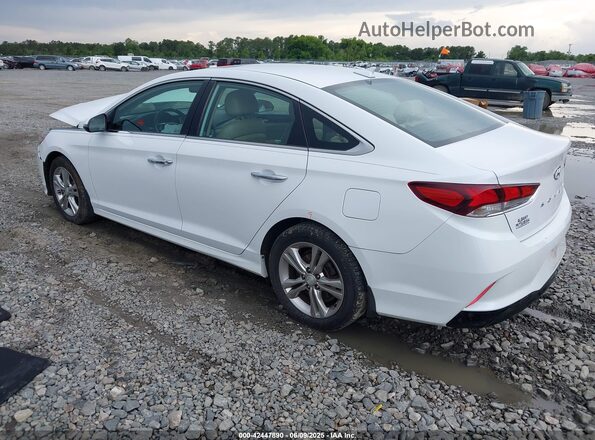 5NPE34AF9KH752647 2019 HYUNDAI SONATA White უკანა მარცხენა