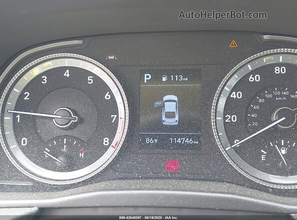 5NPEG4JA2MH124442 2021 HYUNDAI SONATA Gray 