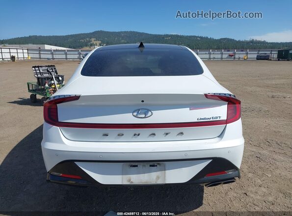 5NPEH4J24MH111973 2021 HYUNDAI SONATA Белый 