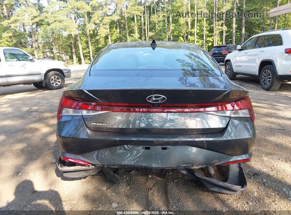 5NPLM4AG9MH041188 2021 HYUNDAI ELANTRA Gray 