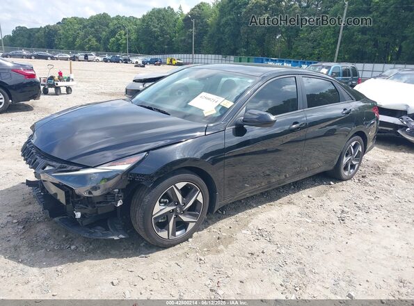 5NPLS4AG5PH111117 2023 HYUNDAI ELANTRA Black Vista tres cuartos delantera izquierda