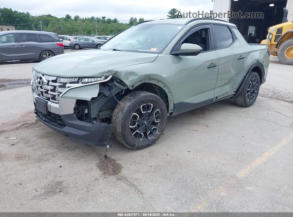 5NTJCDAE3PH041492 2023 HYUNDAI SANTA CRUZ Green Передня ліва чверть
