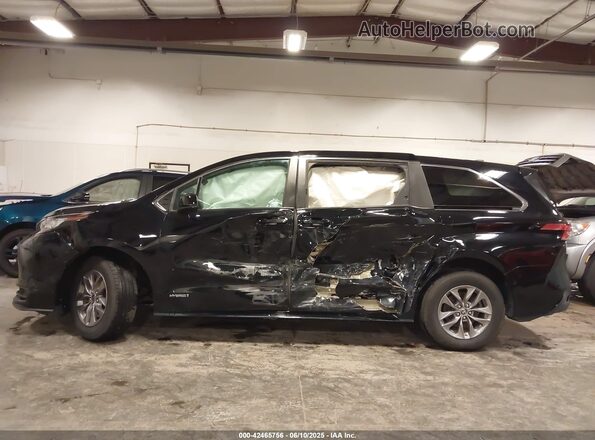 5TDKSKFC2MS004179 2021 TOYOTA LE Черный 
