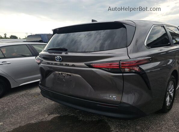 5TDKSKFC8MS022217 2021 TOYOTA LE  