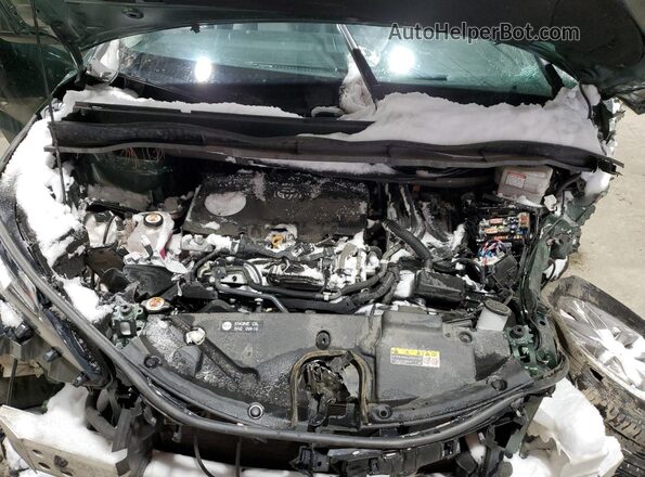 5TDYRKEC3MS066228 2021 TOYOTA LE Green Widok komory silnika