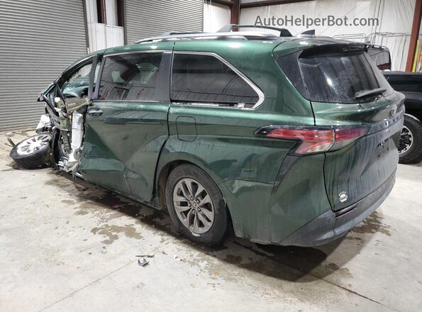 5TDYRKEC3MS066228 2021 TOYOTA LE Green Tył lewy