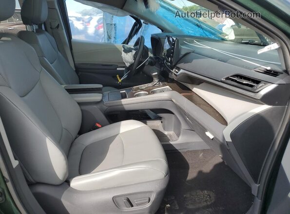 5TDYRKEC3MS066228 2021 TOYOTA LE Green Widok wnętrza z przodu