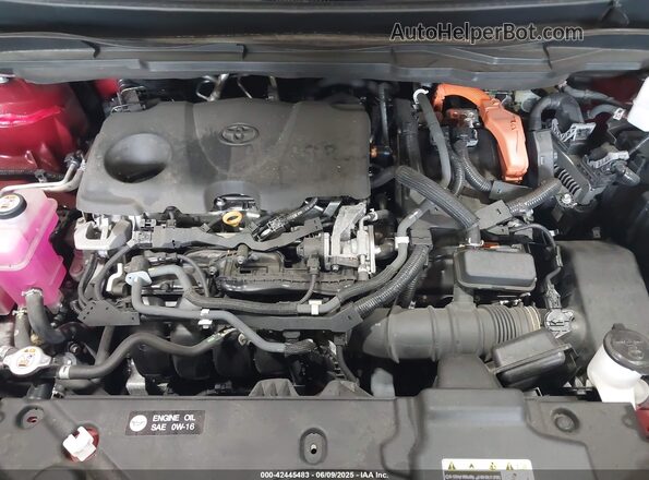 5TDYSKFC5MS011766 2021 TOYOTA LE Burgundy Вид ззаду