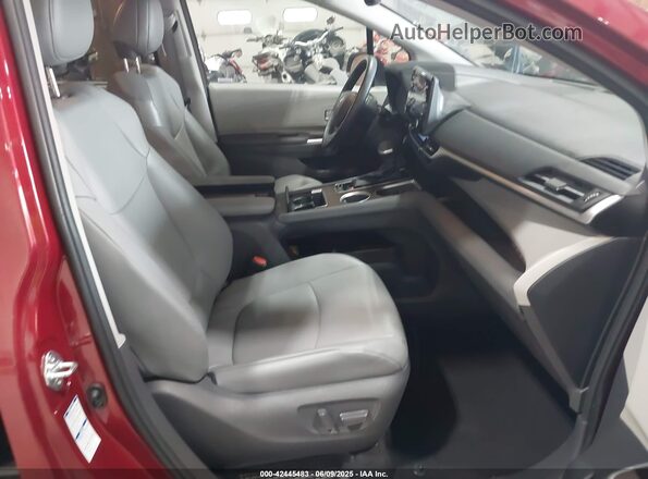 5TDYSKFC5MS011766 2021 TOYOTA LE Burgundy Вид салону спереду