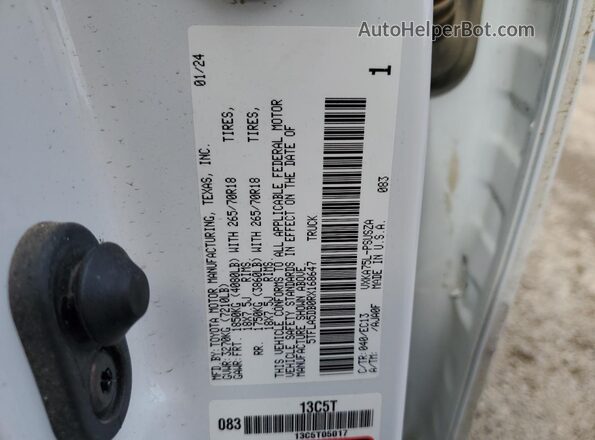 5TFLA5DB0RX168647 2024 TOYOTA TUNDRA White 