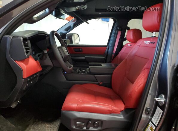 5TFPC5DB0RX054157 2024 TOYOTA LIMITED Gray Widok wnętrza z przodu