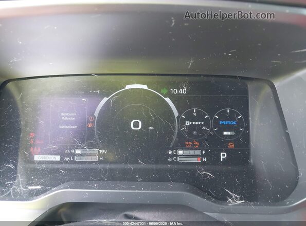 5TFPC5DB1SX097069 2025 TOYOTA TUNDRA HYBRID Черный Вид задних сидений