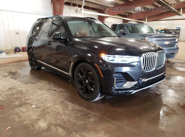 5UXCW2C02N9L06010 2022 BMW X7 Black Delantero derecho