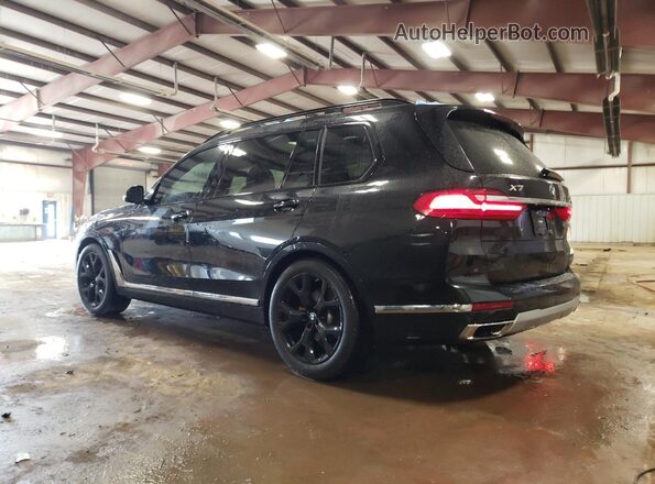 5UXCW2C02N9L06010 2022 BMW X7 Black Trasero izquierdo
