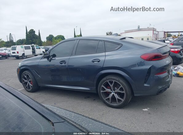 5UXCY6C07N9K65441 2022 BMW X6 Серый Вид задней части салона