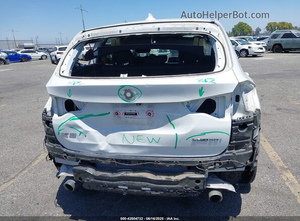 5UXTY3C02M9E16301 2021 BMW X3 White 