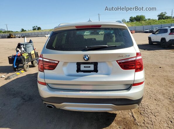 5UXWY3C5XG0N87733 2016 BMW X3 Silver უკანა ხედი