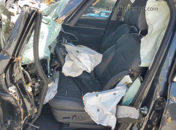 5XYP34HC9NG281860 2022 KIA TELLURIDE Black Вид салону спереду
