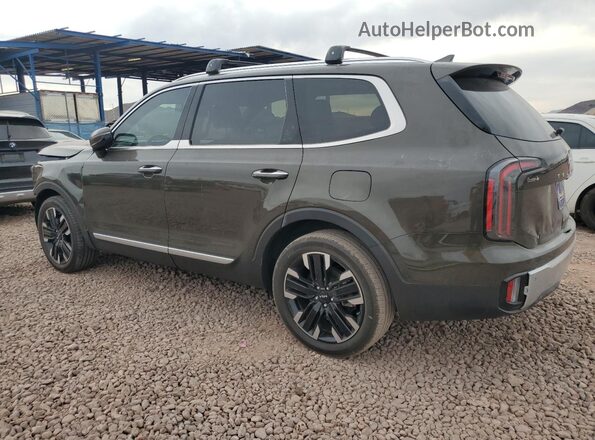 5XYP5DGC9RG411492 2024 KIA TELLURIDE Green 