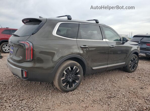 5XYP5DGC9RG411492 2024 KIA TELLURIDE Green 