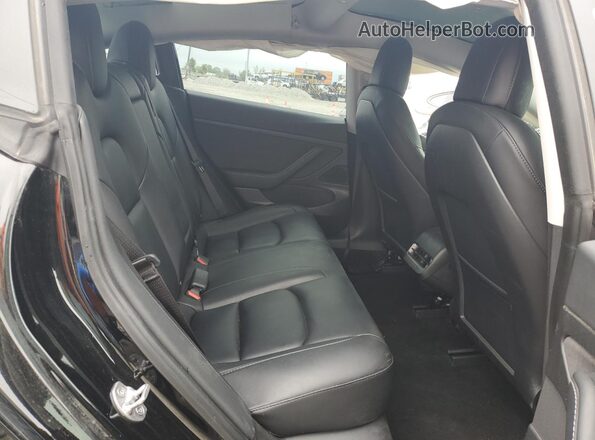 5YJ3E1EA4MF917357 2021 TESLA MODEL Черный Вид задних сидений