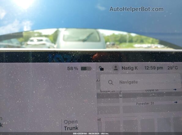 5YJ3E1EB2MF925319 2021 TESLA MODEL 3 Синий 