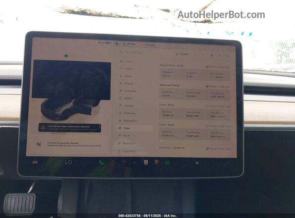 5YJ3E1EB5NF257856 2022 TESLA MODEL 3 Gray Հետևի նստատեղերի տեսք