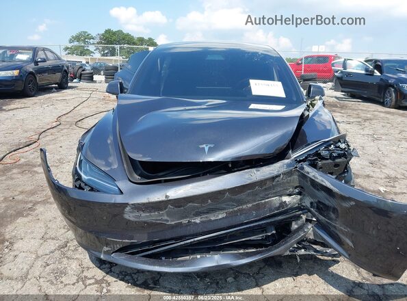 5YJ3E1EB6RF813646 2024 TESLA MODEL 3 Черный Вид щитка приборов