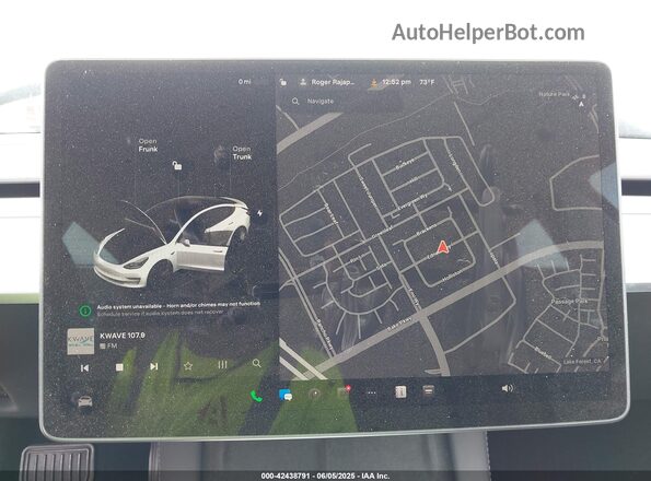 5YJ3E1EB9PF393085 2023 TESLA MODEL 3 White 