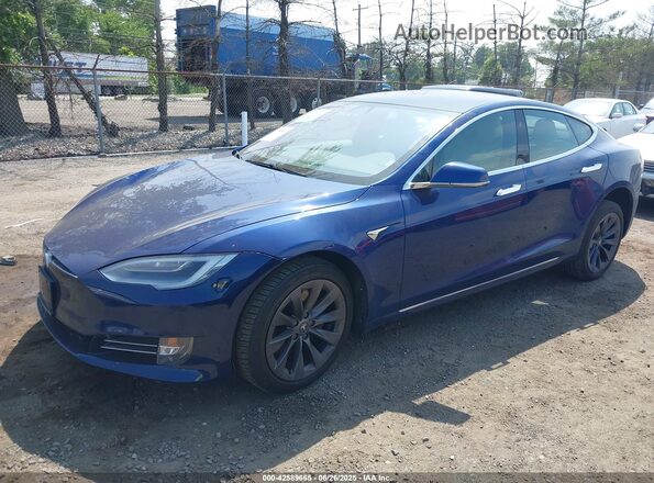 5YJSA1E28LF379857 2020 TESLA MODEL S Dark Blue 