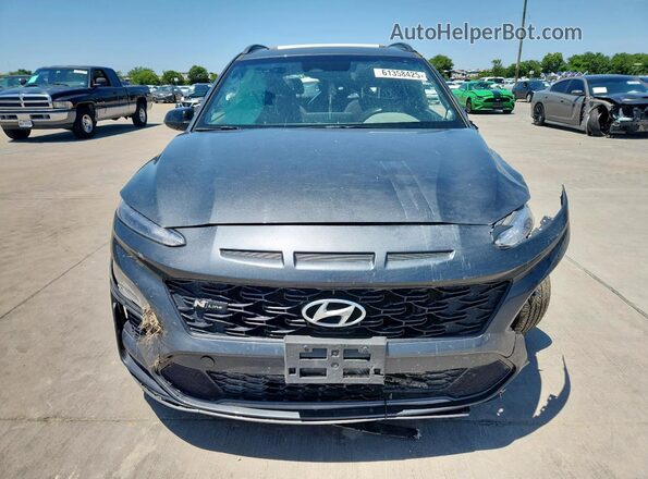 KM8K3CA34PU931772 2023 HYUNDAI KONA Gray 