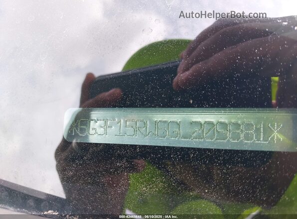 6G3F15RW6GL209881 2016 CHEVROLET SS Black 