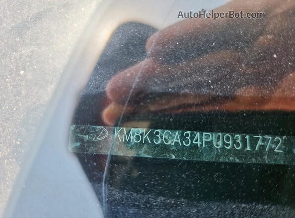 KM8K3CA34PU931772 2023 HYUNDAI KONA Gray 