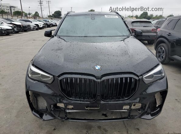 5YMJU0C0XM9H13455 2021 BMW X5 Black 