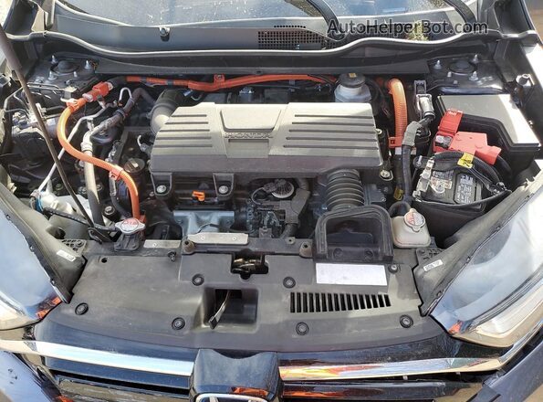 7FART6H9XME029487 2021 HONDA CR-V Gray Vista del compartimento del motor