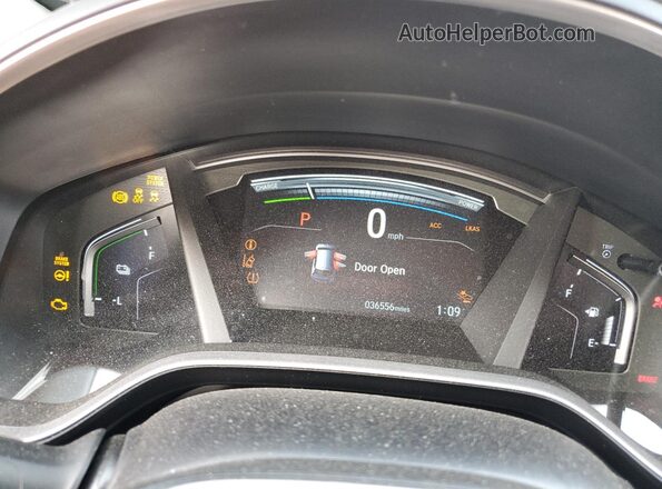 7FART6H9XME029487 2021 HONDA CR-V Gray Vista del cuadro de instrumentos