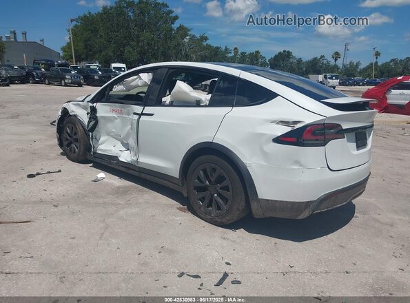 7SAXCAE54RF449148 2024 TESLA MODEL X White Задня ліва чверть