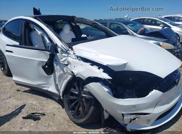 7SAXCAE5XPF375554 2023 TESLA MODEL X White 