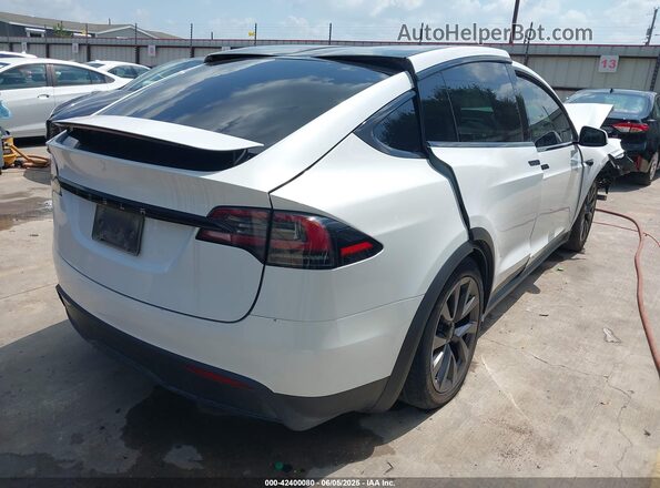 7SAXCBE57PF421329 2023 TESLA MODEL X White Tył prawy