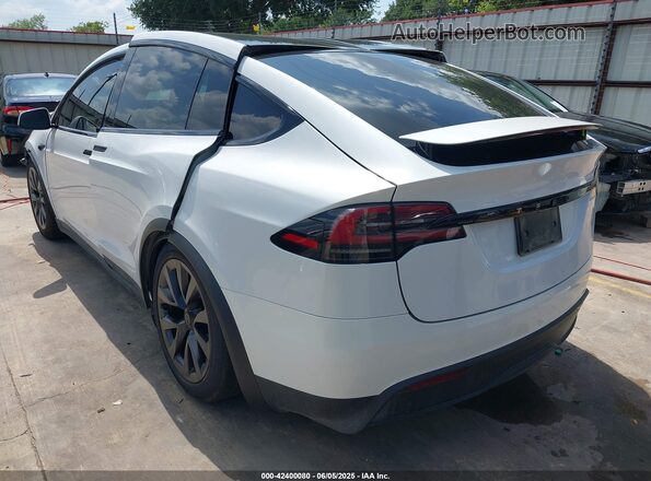 7SAXCBE57PF421329 2023 TESLA MODEL X White Tył lewy