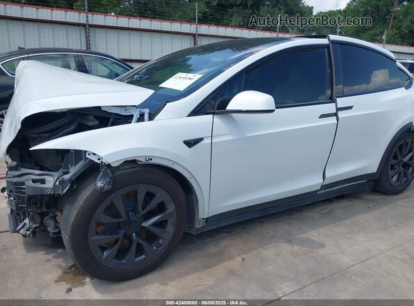 7SAXCBE57PF421329 2023 TESLA MODEL X White 