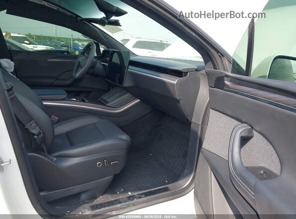 7SAXCDE53PF415569 2023 TESLA MODEL X White Սալոնի դիմացի տեսք