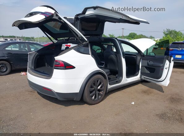 7SAXCDE53PF415569 2023 TESLA MODEL X White Հետևի աջ