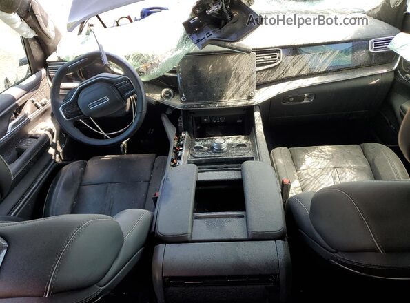 1C4SJSFP1RS120557 2024 JEEP GRAND WAGO Black Widok zestawu wskaźników