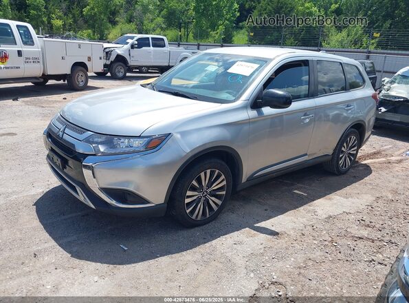 JA4AD2A32LZ042273 2020 MITSUBISHI OUTLANDER Silver წინა მარცხენა ხედი სამი მეოთხედიდან