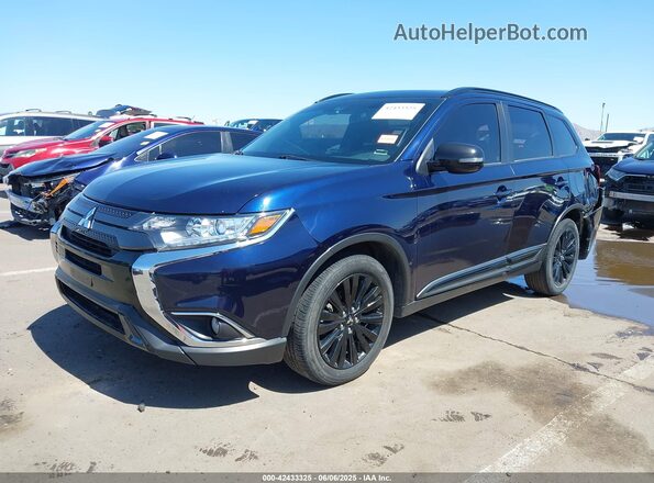 JA4AD3A32LZ034888 2020 MITSUBISHI OUTLANDER Dark Blue Передня ліва чверть